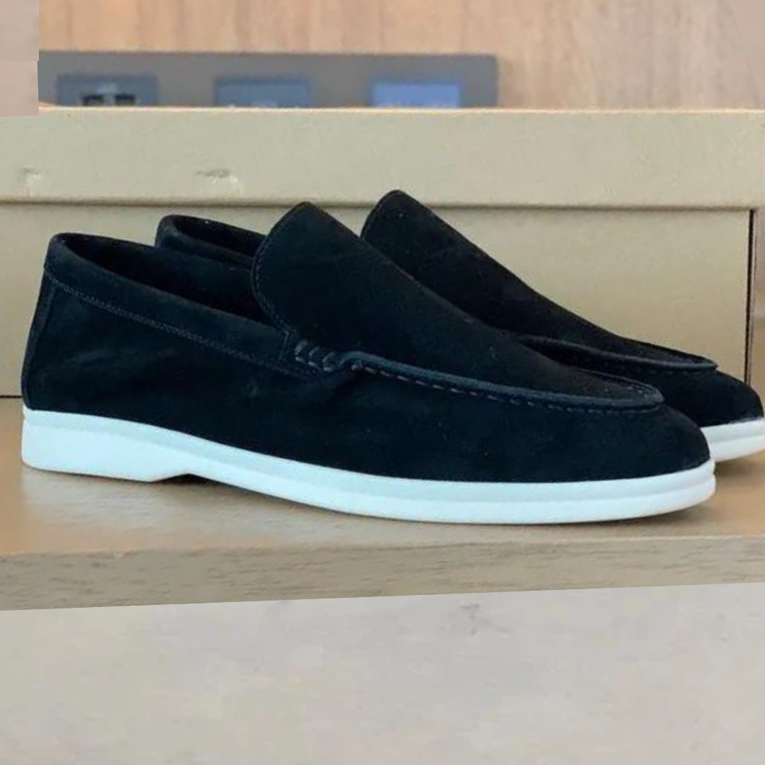 Lucas | Men's Suede Loafers Leather Insole Non-Slip Sole
