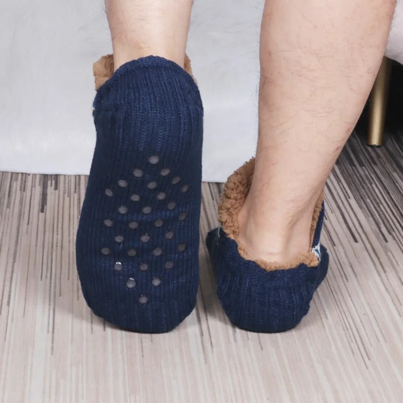 Women’s Cosy Slipper Socks – Non-Slip Knitted Style for Winter Home Wear