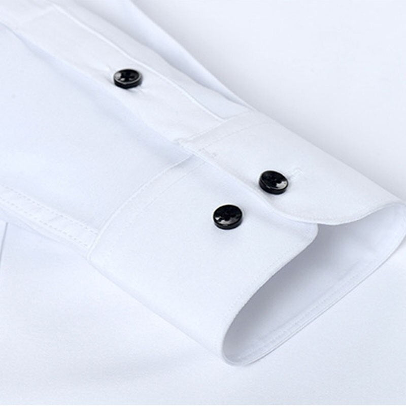 Theo | Men's Stretch Long-Sleeve Shirt Crease-Resistant Breathable