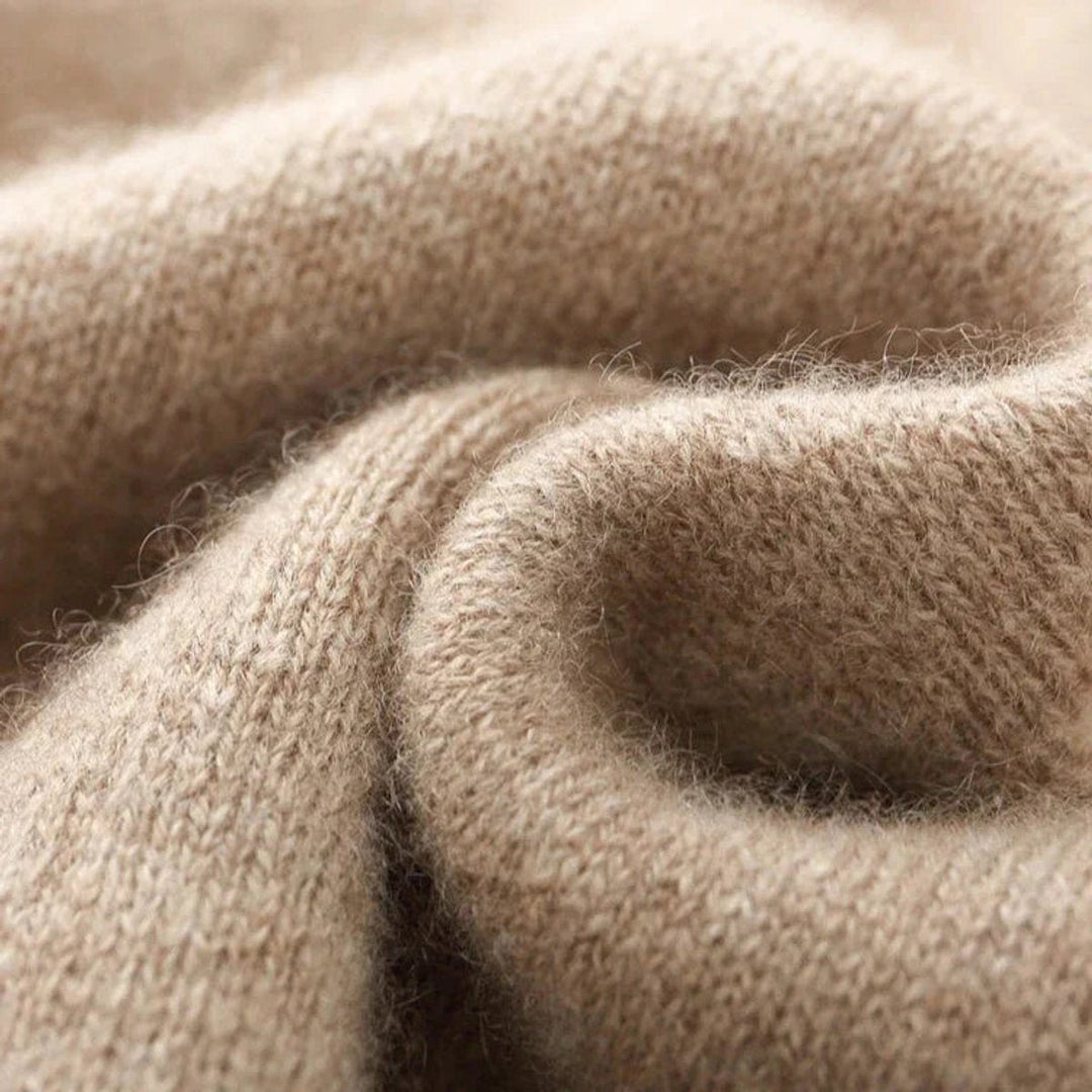 Charlie | Men's Cashmere Full-Zip Knitted Cardigan Jumper