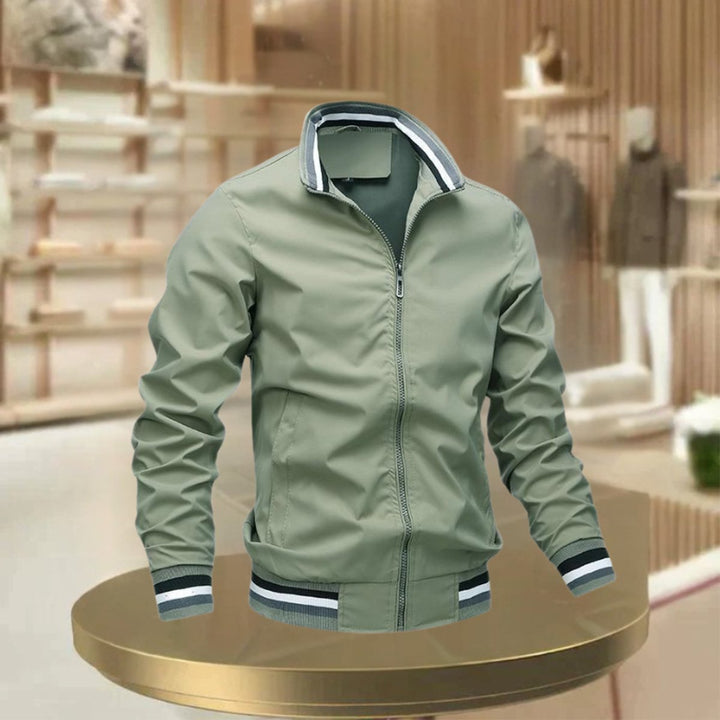 Alfie | Men's Casual Zip-Up Bomber Jacket Urban Outerwear