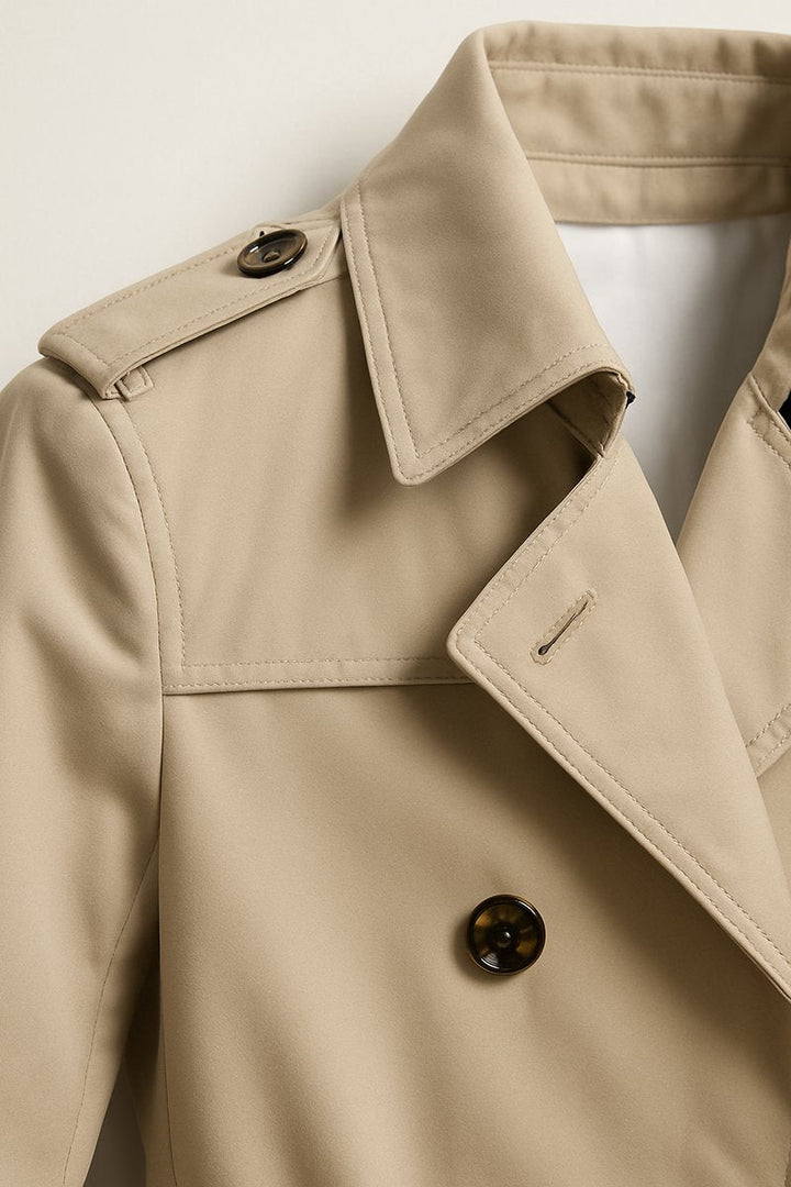 Edward | Men's Classic Belted Trench Coat Tailored Mens Jacket