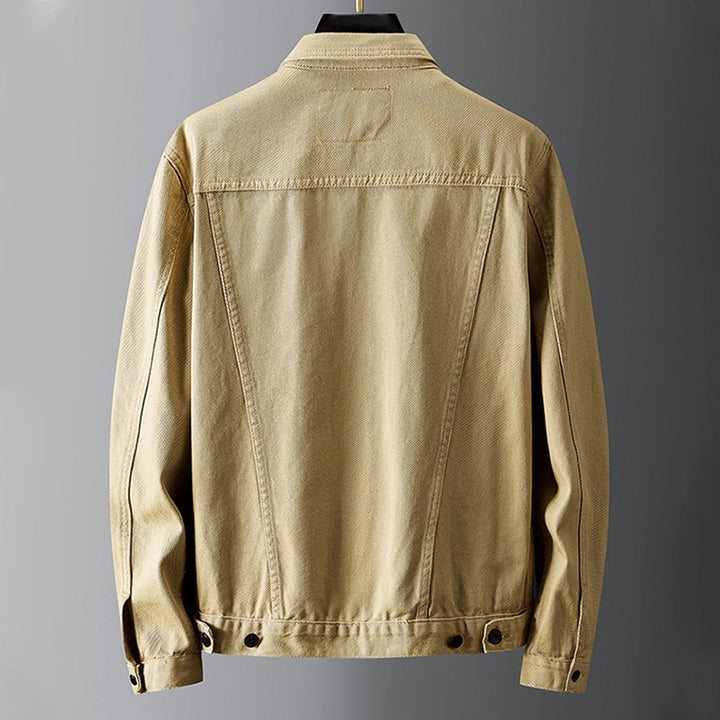 Jack | Men's Classic Button-Front Denim Jacket Casual Outerwear