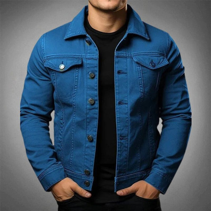 Arthur | Men's Classic Button-Up Denim Jacket Casual Outerwear