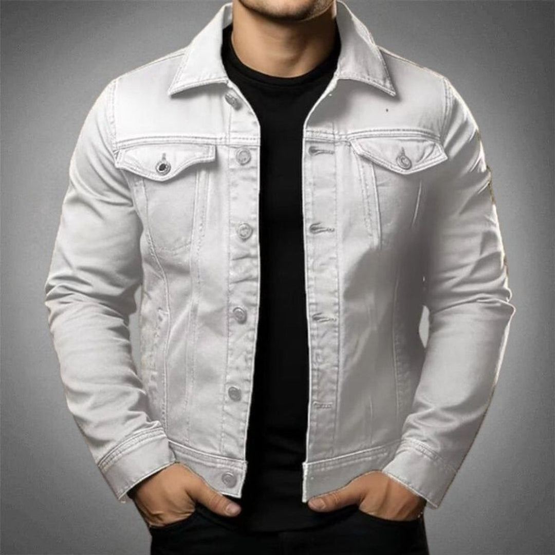 Arthur | Men's Classic Button-Up Denim Jacket Casual Outerwear