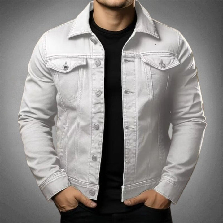 Arthur | Men's Classic Button-Up Denim Jacket Casual Outerwear