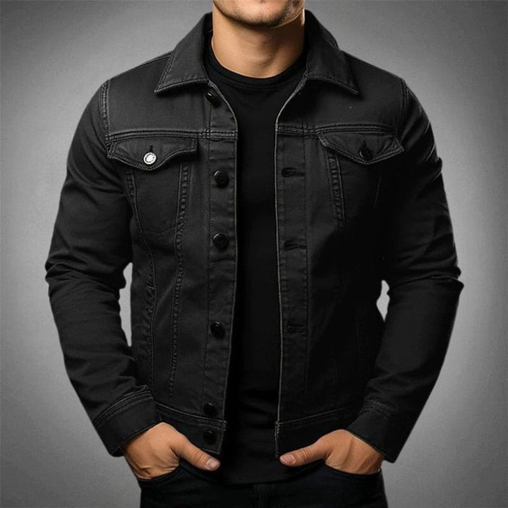 Arthur | Men's Classic Button-Up Denim Jacket Casual Outerwear