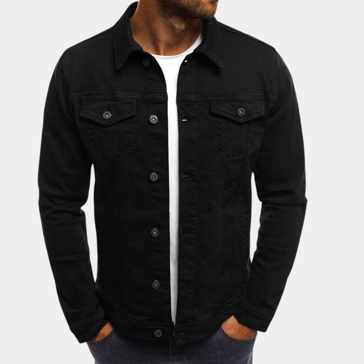 Jack | Men's Classic Button-Up Denim Jacket Versatile Mens Jackets