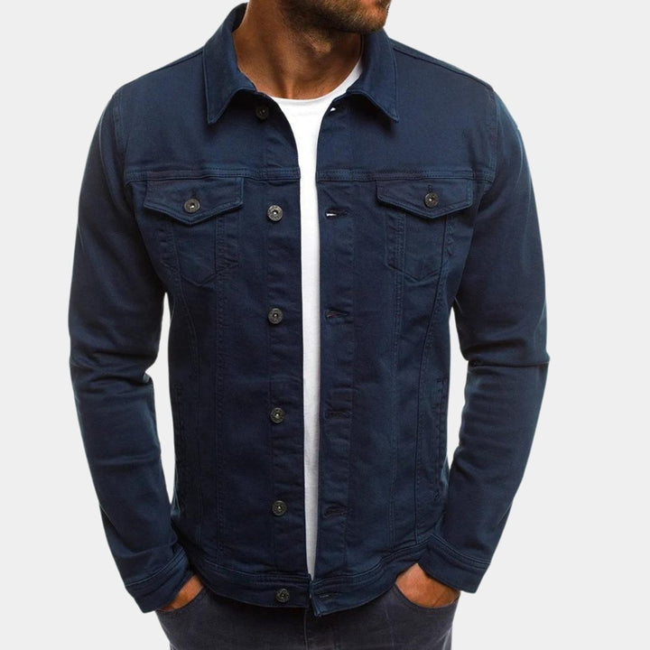 Jack | Men's Classic Button-Up Denim Jacket Versatile Mens Jackets