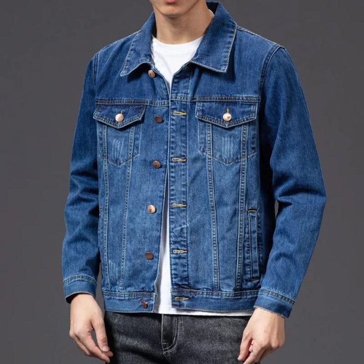William | Men's Classic Denim Jacket Casual Layering Mens Jackets