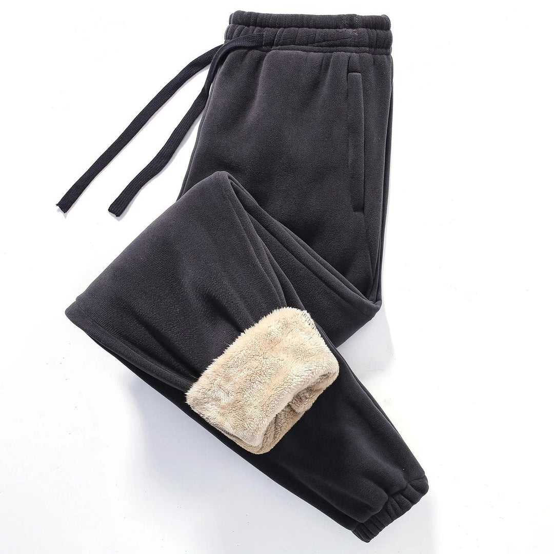 James | Men's Fleece-Lined Tapered Sherpa Jogger Sweatpants
