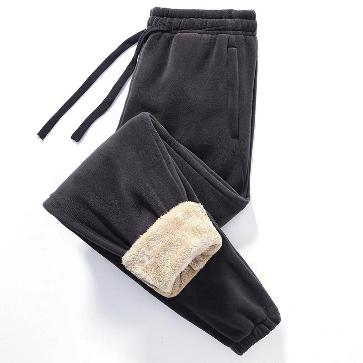 James | Men's Fleece-Lined Tapered Sherpa Jogger Sweatpants