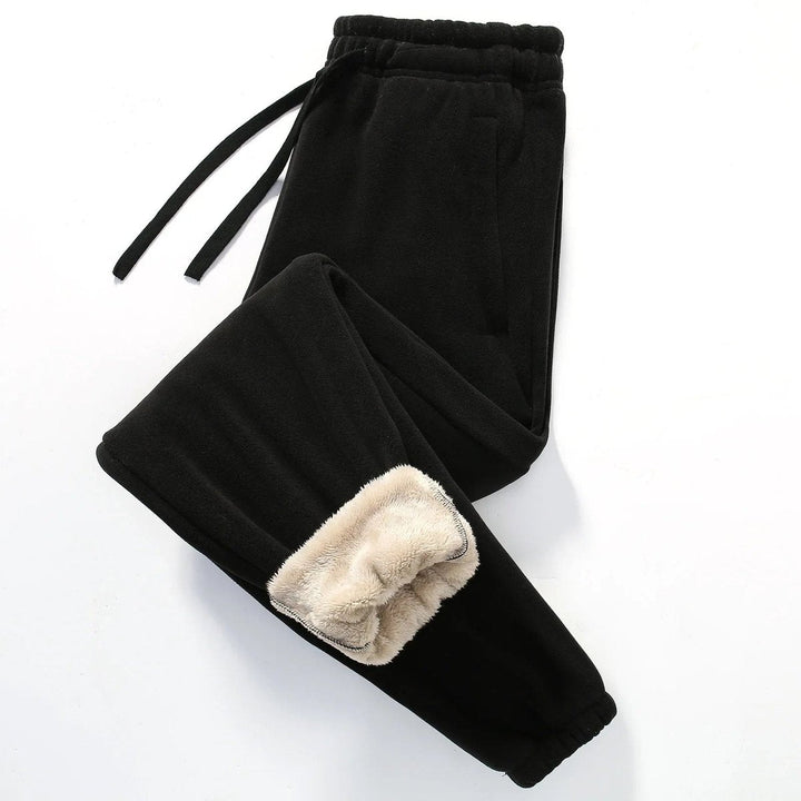 James | Men's Fleece-Lined Tapered Sherpa Jogger Sweatpants