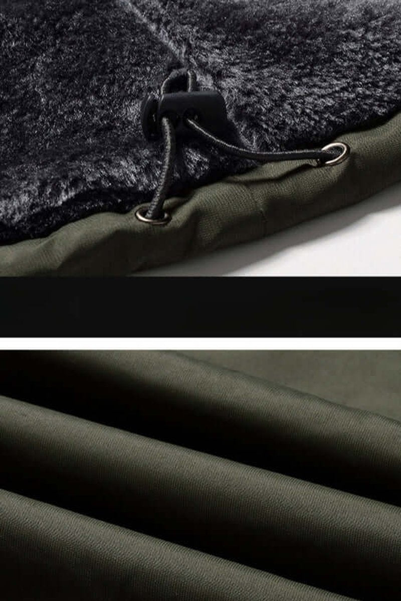 Freddie | Men's Fleece-Lined Waterproof Hooded Outdoor Winter Jacket
