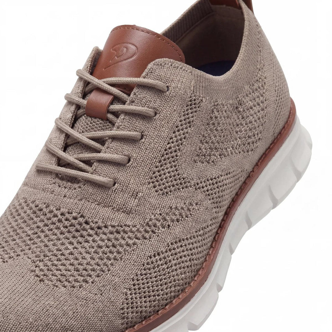 Henry | Men's Knit Lace-Up Casual Trainers Removable Foam Insole