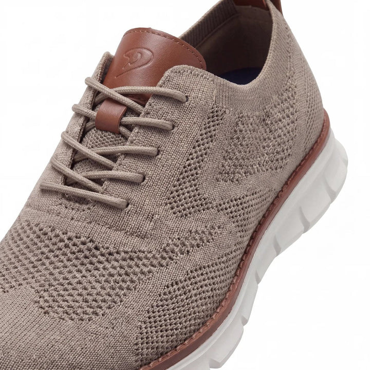 Henry | Men's Knit Lace-Up Casual Trainers Removable Foam Insole