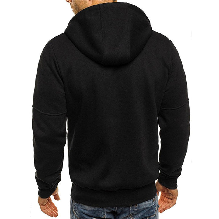 Freddie | Men's Full Zip Fleece Hoodie Zip Pockets Drawstring Hood