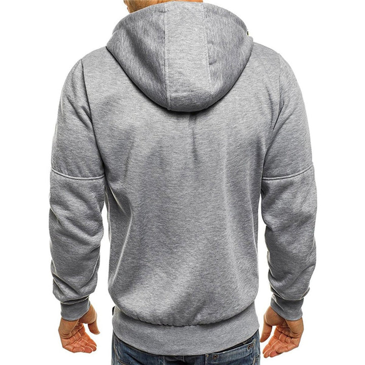 Freddie | Men's Full Zip Fleece Hoodie Zip Pockets Drawstring Hood