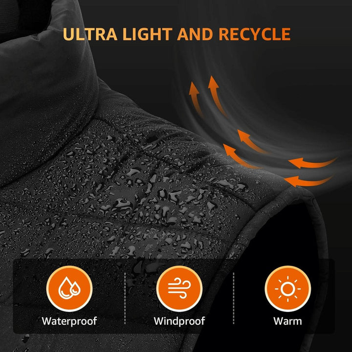 Oliver | Men's Heated Gilet Lightweight Waterproof Jacket Body Warmer