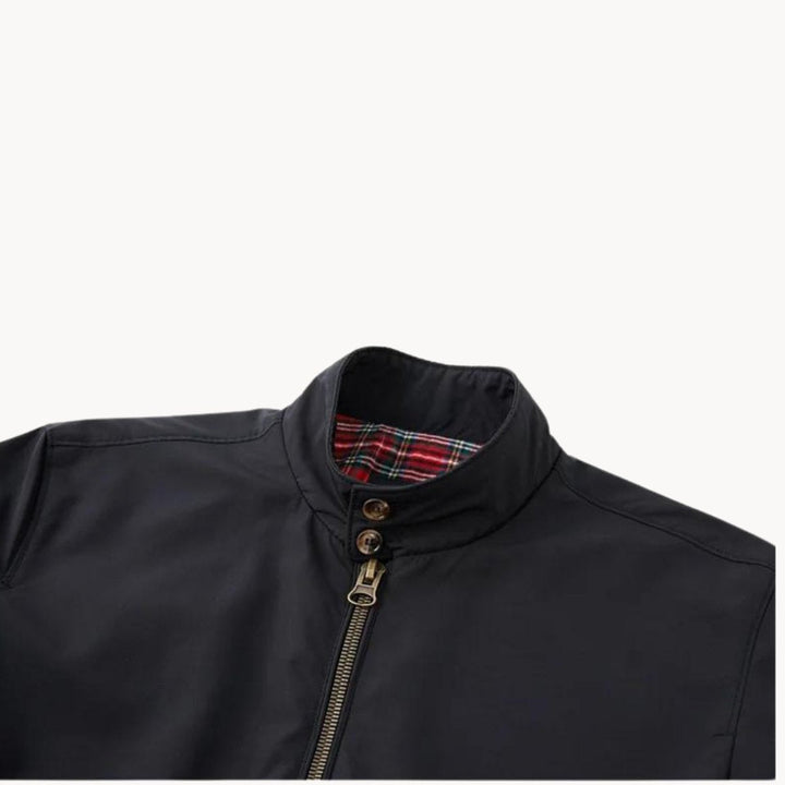Harry | Men's Heritage Tartan-Lined Harrington Bomber Jacket