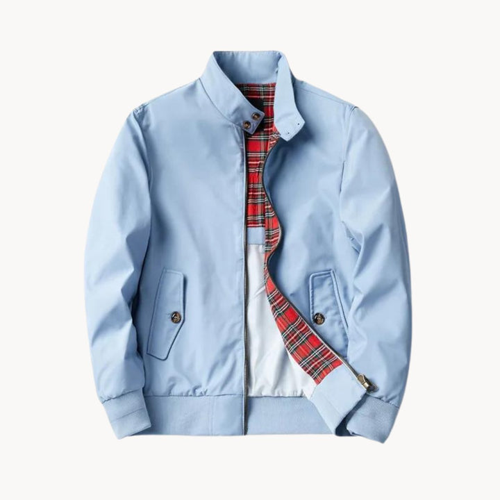 Harry | Men's Heritage Tartan-Lined Harrington Bomber Jacket
