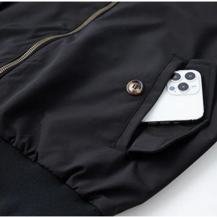 Harry | Men's Heritage Tartan-Lined Harrington Bomber Jacket