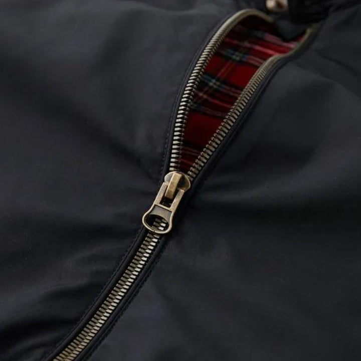 Harry | Men's Heritage Tartan-Lined Harrington Bomber Jacket