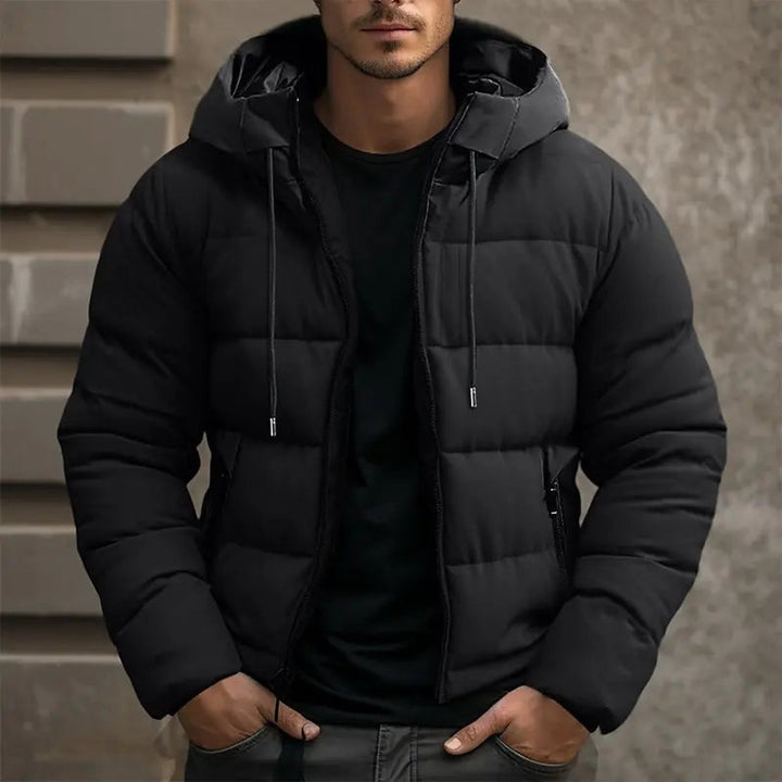 Alfie | Men's Hooded Quilted Waterproof Puffer Jacket Winter Coat