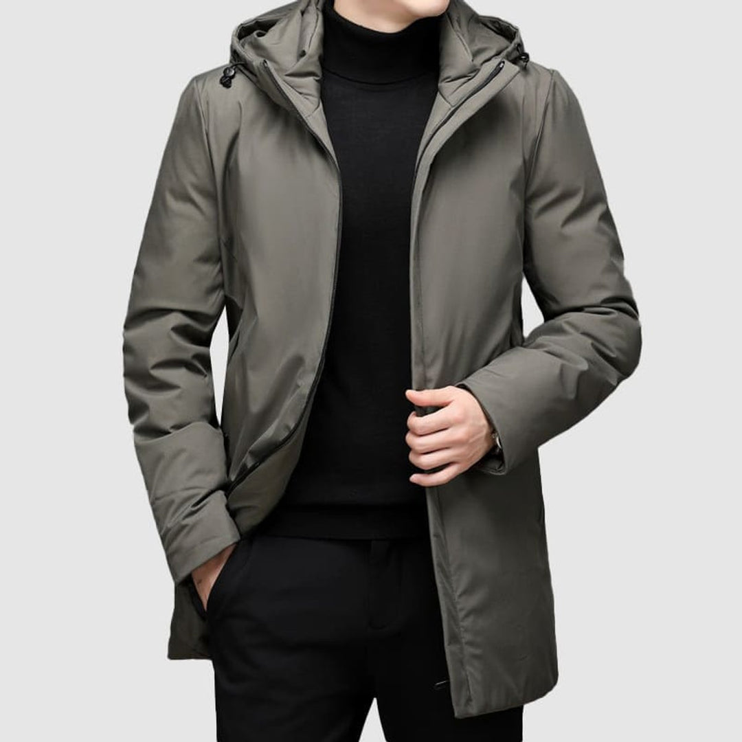 Oliver | Men's Hooded Waterproof Insulated Winter Coat Jacket