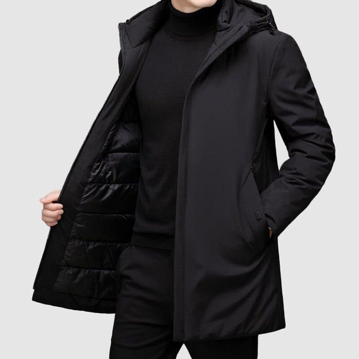 Oliver | Men's Hooded Waterproof Insulated Winter Coat Jacket