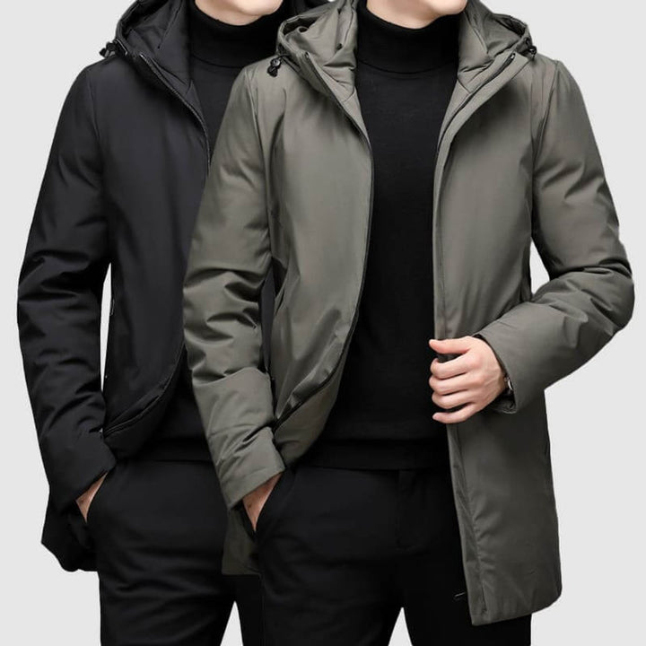 Oliver | Men's Hooded Waterproof Insulated Winter Coat Jacket