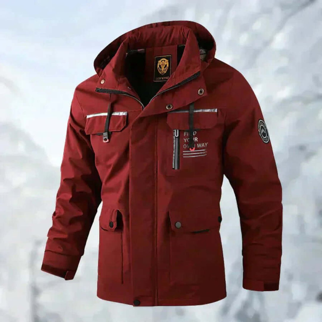 Leo | Men's Hooded Waterproof Windproof Softshell Jacket