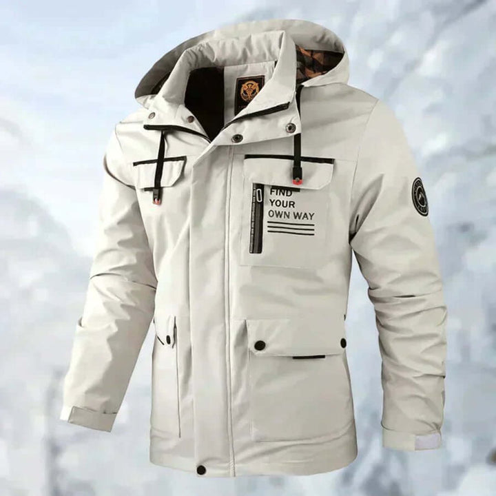 Leo | Men's Hooded Waterproof Windproof Softshell Jacket