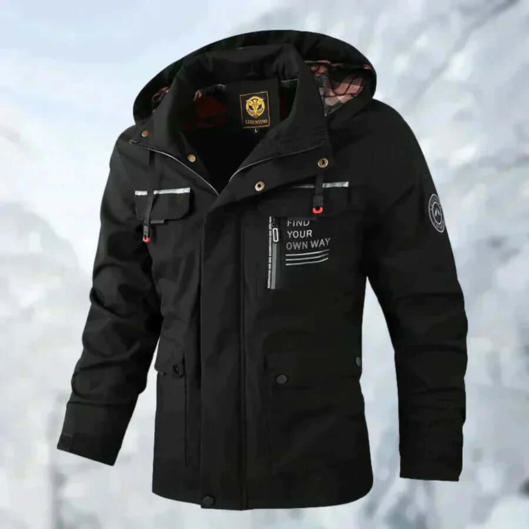Leo | Men's Hooded Waterproof Windproof Softshell Jacket