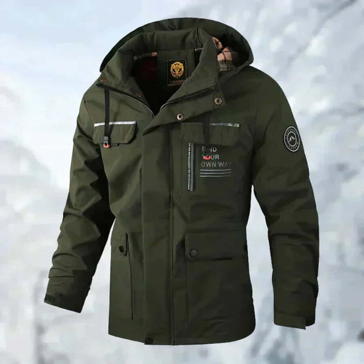 Leo | Men's Hooded Waterproof Windproof Softshell Jacket
