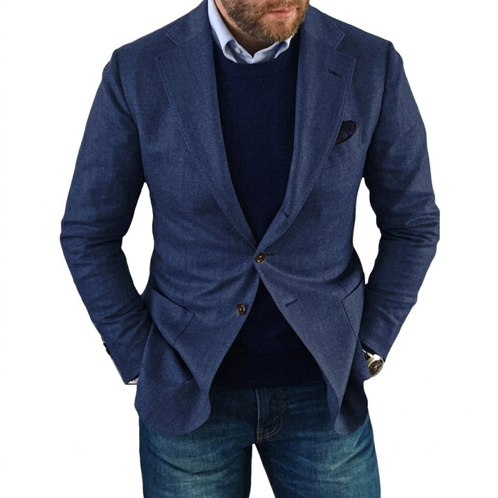 Thomas | Mens Jacket Single-Breasted Tailored Blazer Coat