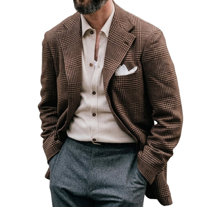 Thomas | Mens Jacket Single-Breasted Tailored Blazer Coat