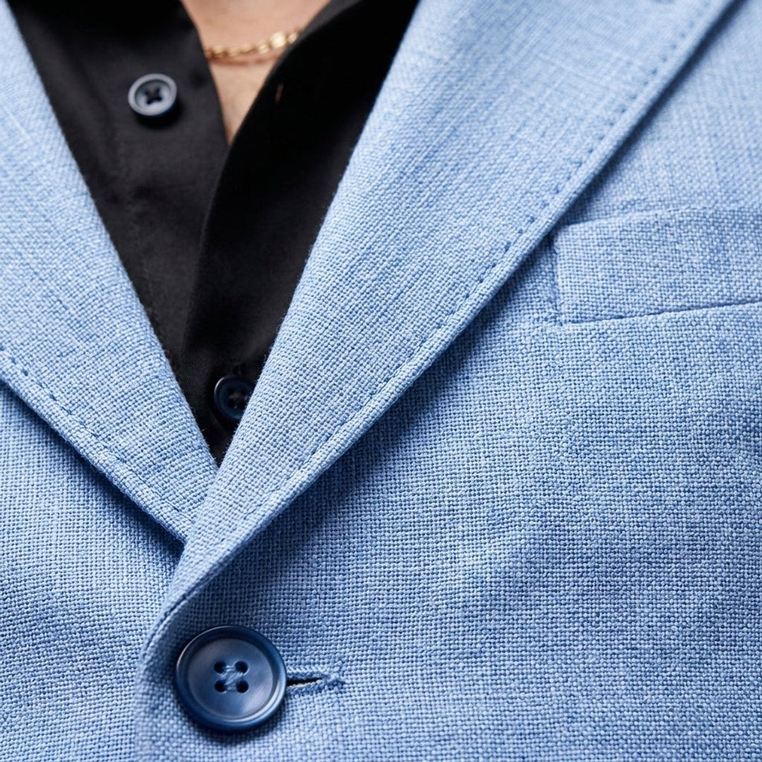 Oliver | Mens Jacket Softly Structured Linen Blend Suit Blazer