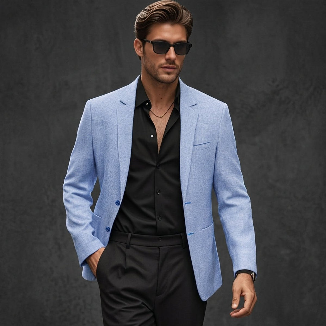 Oliver | Mens Jacket Softly Structured Linen Blend Suit Blazer