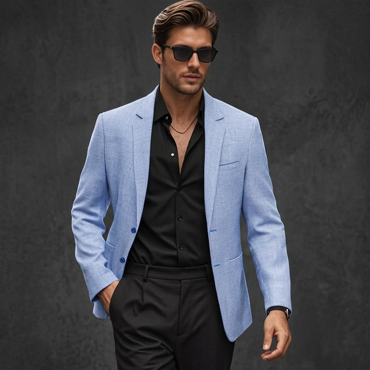 Oliver | Mens Jacket Softly Structured Linen Blend Suit Blazer