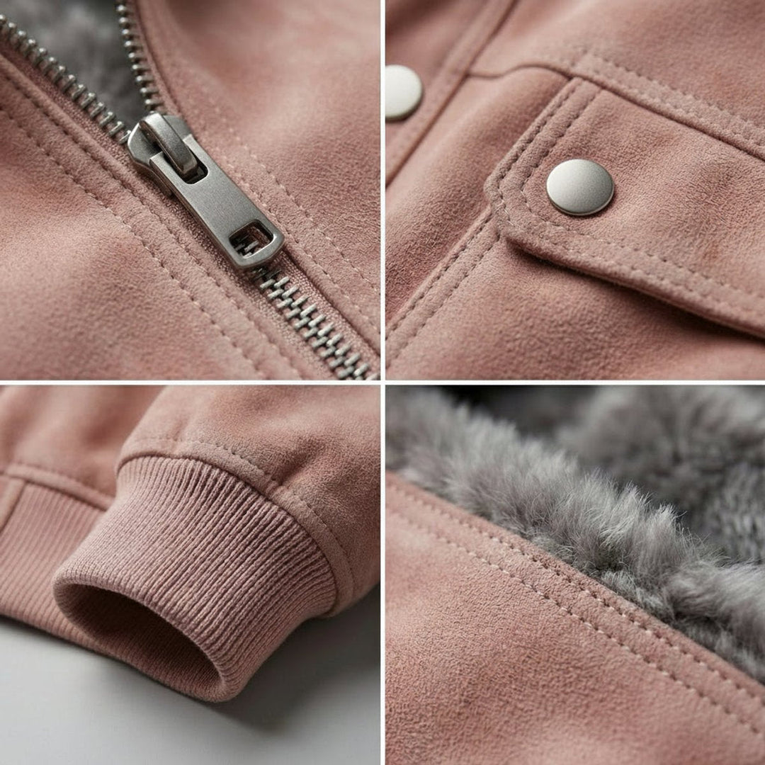 Harry | Mens Jacket Tailored Lambskin Leather Bomber Coat