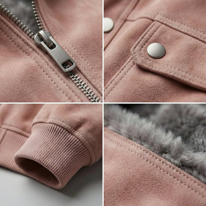 Harry | Mens Jacket Tailored Lambskin Leather Bomber Coat