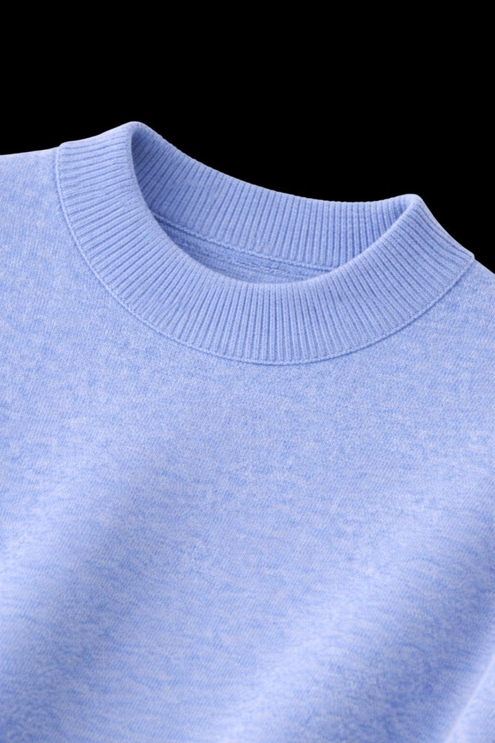 William | Men's Cashmere Crew Neck Mid-Weight Knitted Jumper