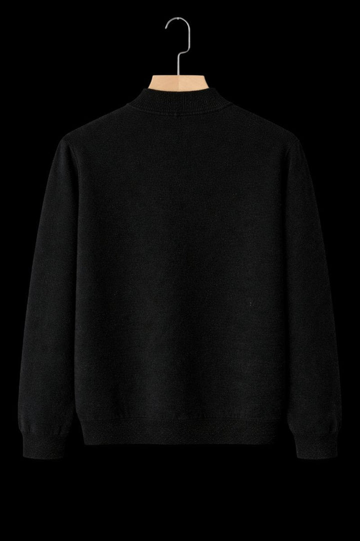 William | Men's Cashmere Crew Neck Mid-Weight Knitted Jumper