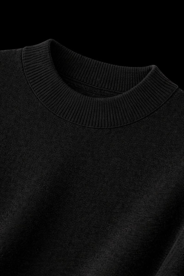 William | Men's Cashmere Crew Neck Mid-Weight Knitted Jumper
