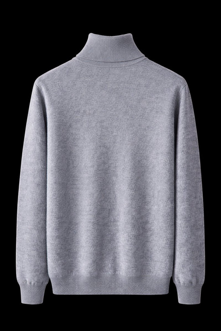 Oliver | Mens Jumper Fine Wool Slim Fit Turtleneck Knit Pullover