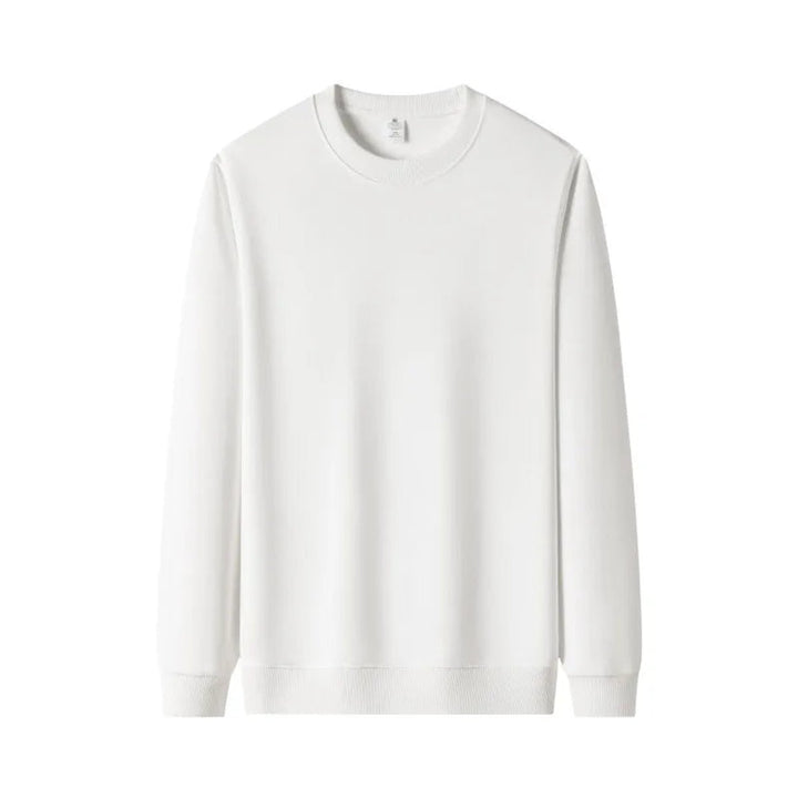 Thomas | Men's Heavyweight Cotton Fleece Sweatshirt Crew Neck