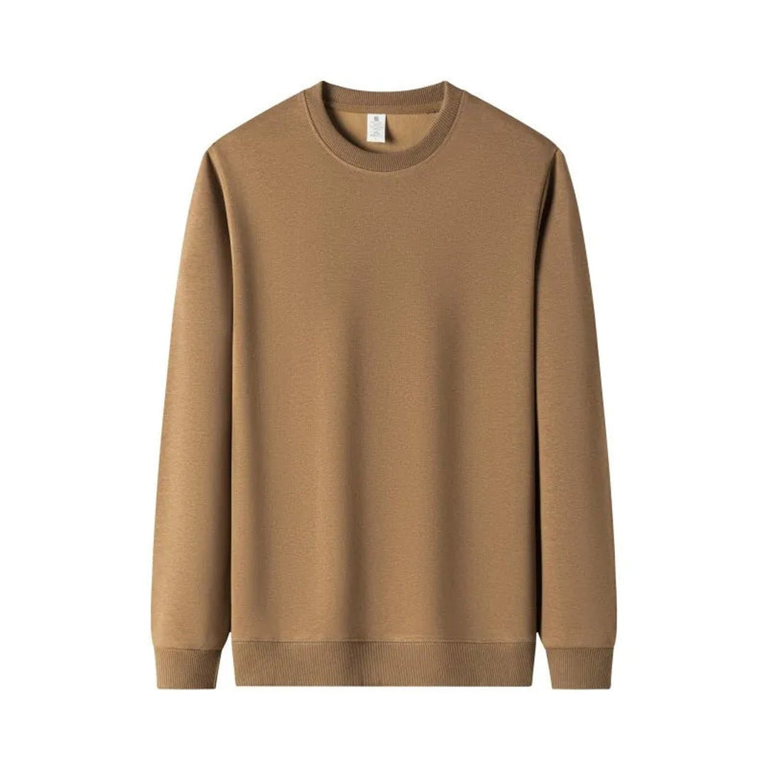 Thomas | Men's Heavyweight Cotton Fleece Sweatshirt Crew Neck