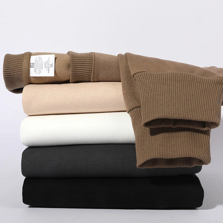 Thomas | Men's Heavyweight Cotton Fleece Sweatshirt Crew Neck