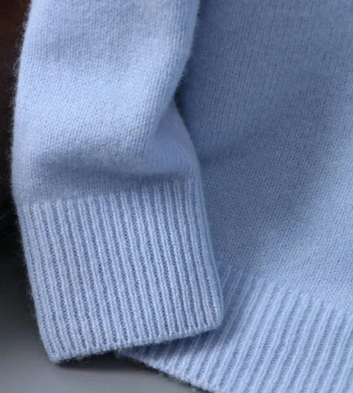 Freddie | Men's Mohair Knit Crew Neck Jumper Relaxed Fit